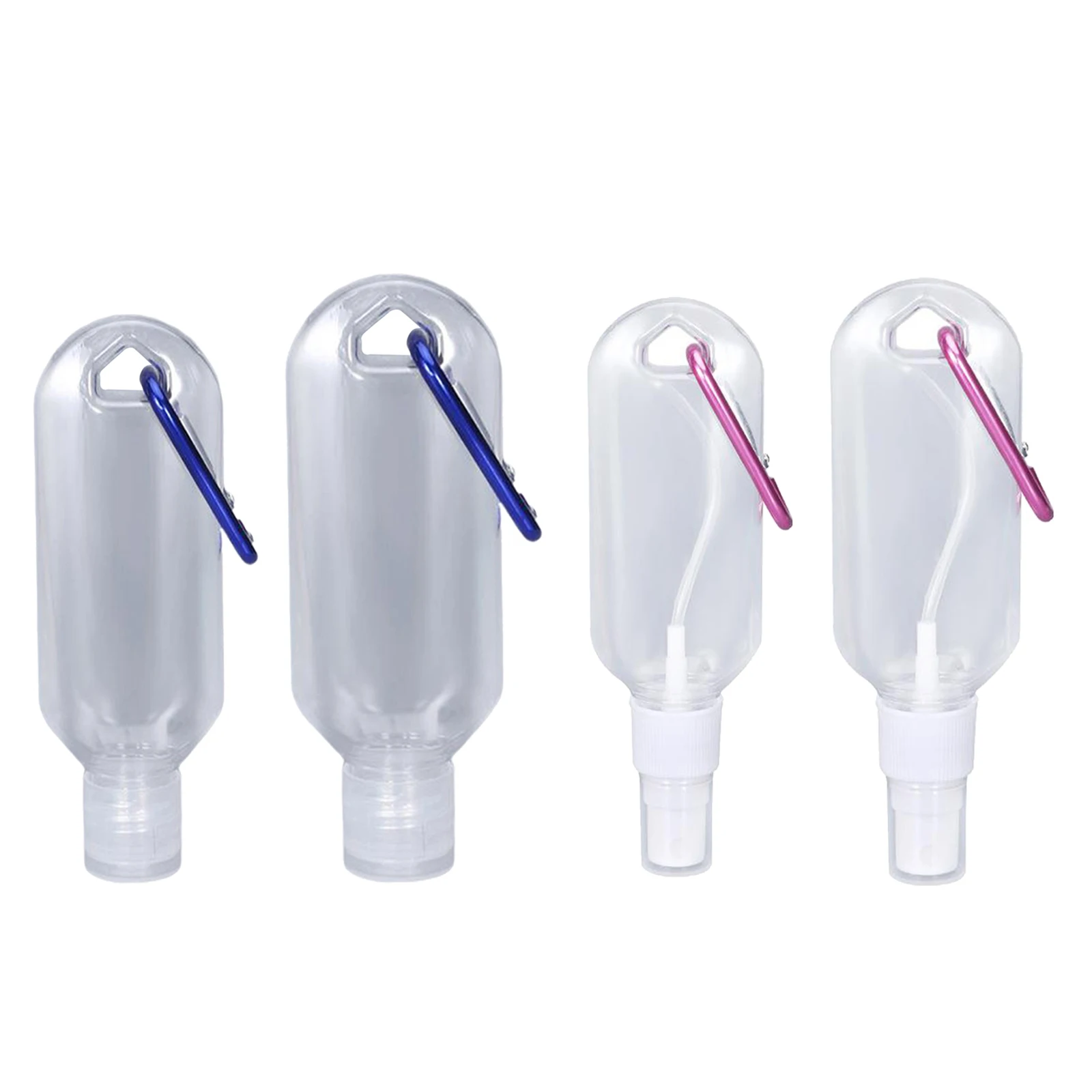 

Empty Travel Plastic Bottles 50ml/30ml Containers Hook Outdoor Shampoo