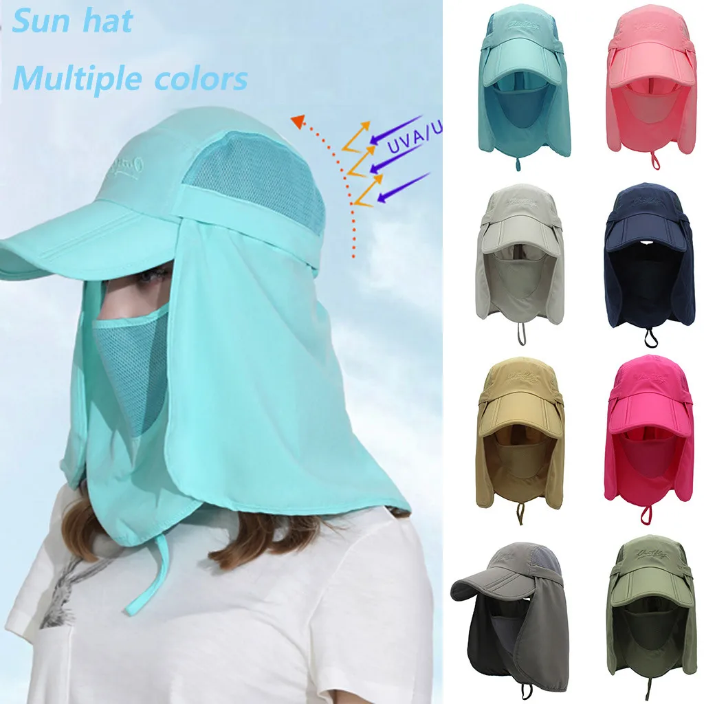 Женская Солнцезащитная шапка кепка для рыбалки уличная Кепка походная кемпинга