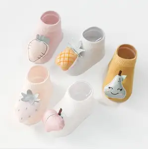 Носки детские хлопковые нескользящие, на весну и лето