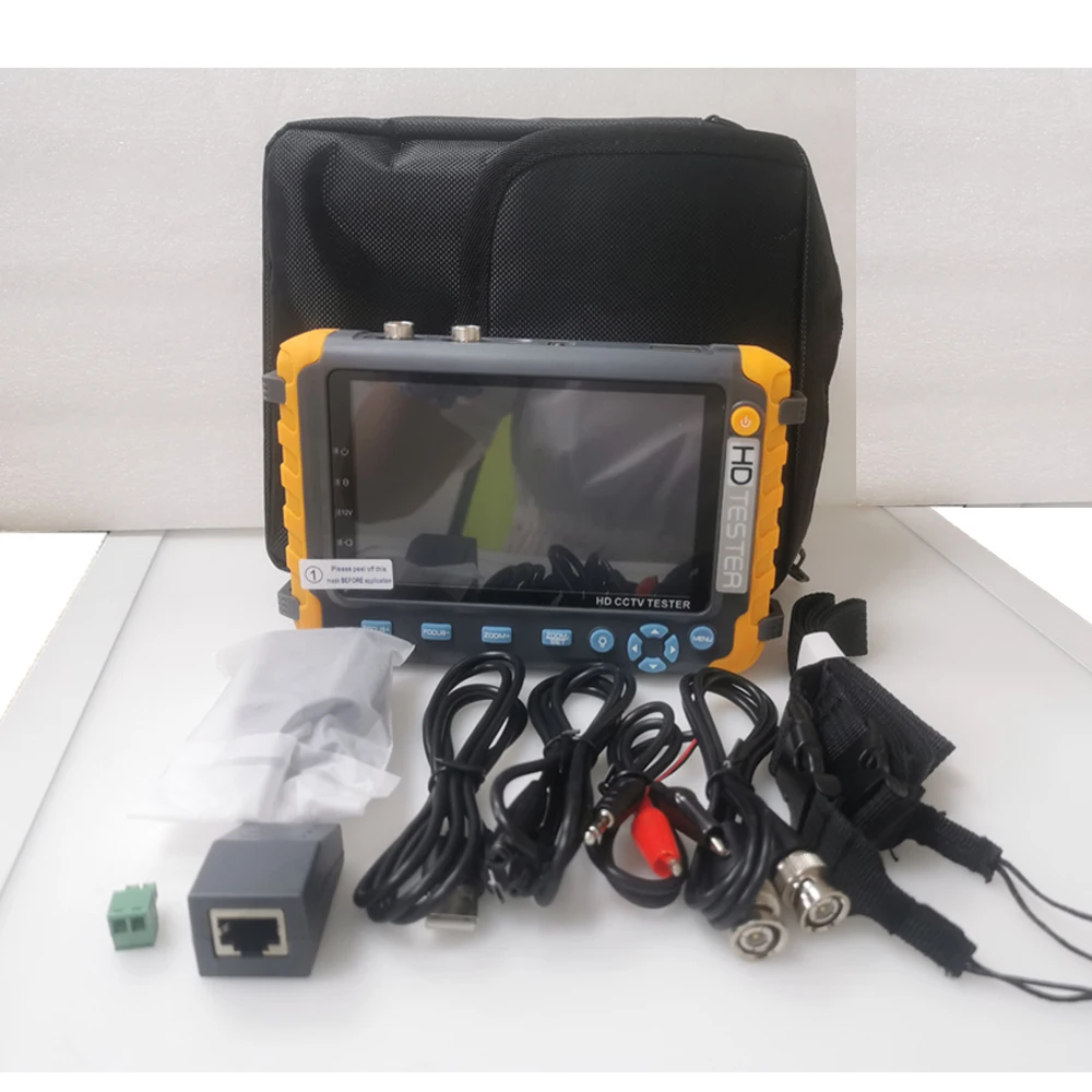 4 в 1 Cvbs Ahd Tvi Cvi 8mp Cctv Test er монитор IV8W видеомонитор тестирование Кабеля UTP CCTV тестер
