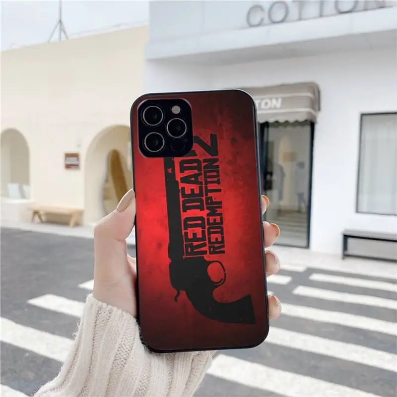 

Phone Case For Iphone 6 6s 7 8 Plus XR X XS XSmax 11 12 Pro Mini Max Game RDR2 Soft Cover