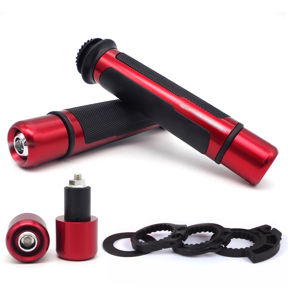 Мотоциклетные ручки 22 мм руль для питбайка аксессуары мотокросса bmw s1000r k100 suzuki m50