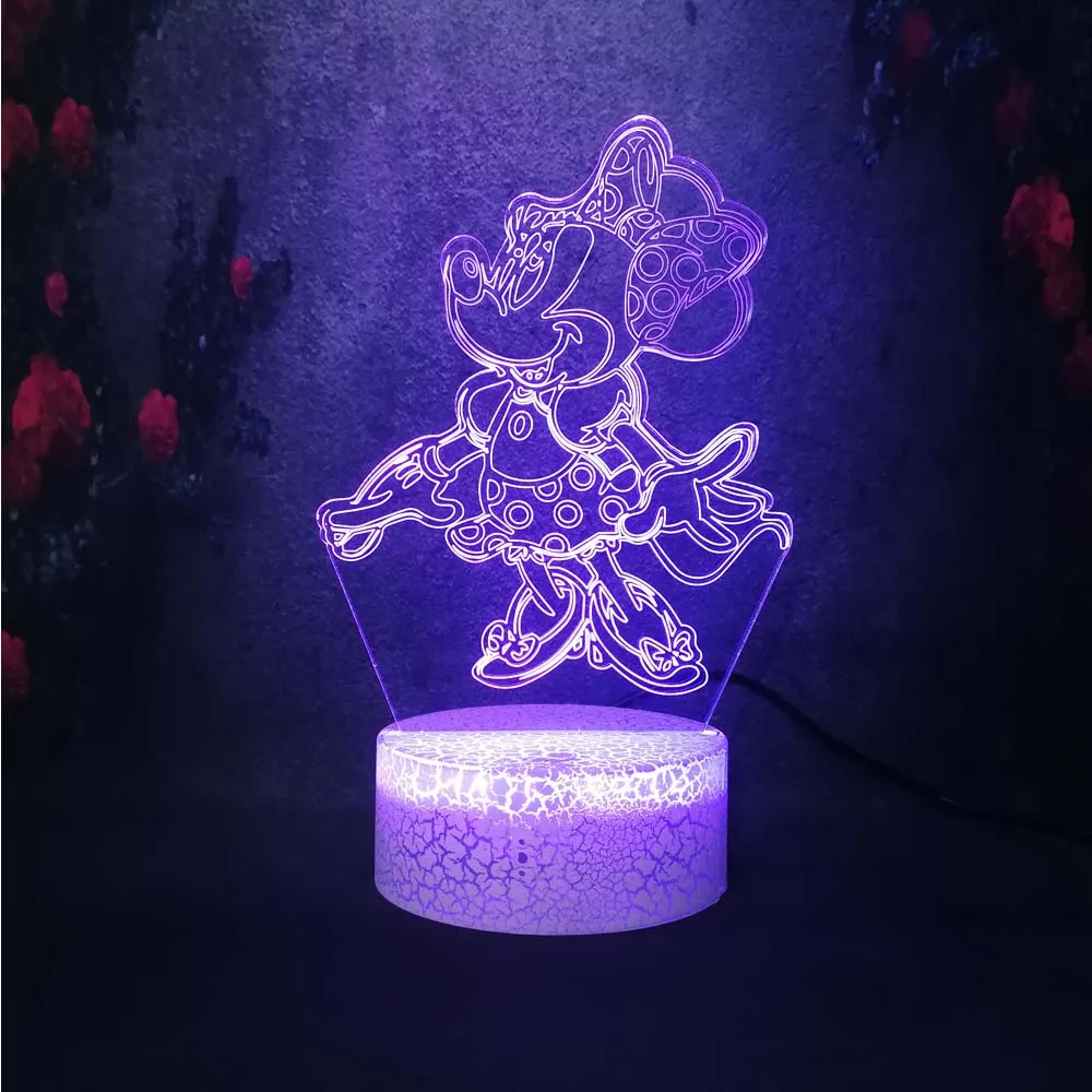 Многофункциональный выбор сенсорная Базовая лампа настольная акриловая