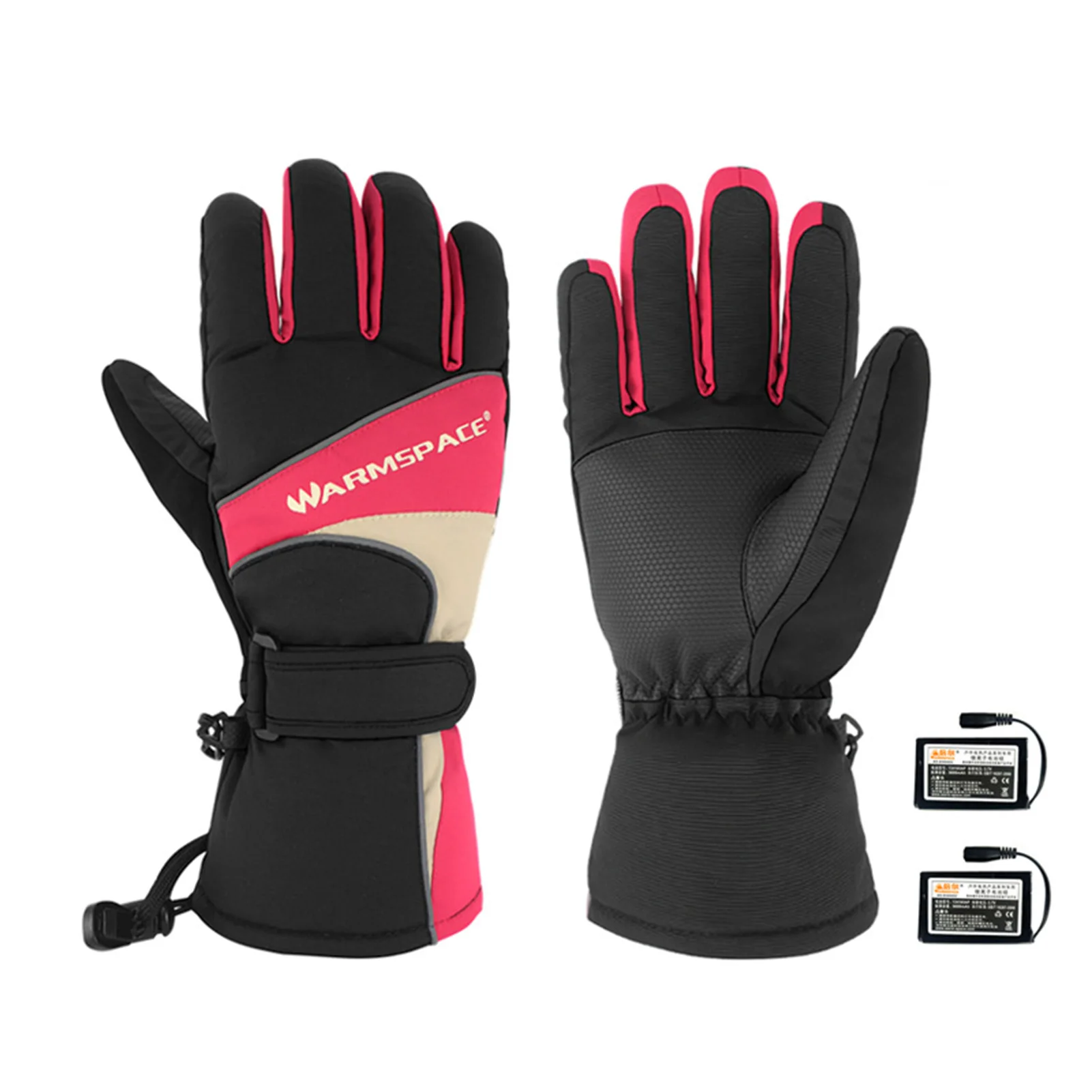 

Winter Outdoor USB Rechargeable Electric Heating Gloves Mitten Motorcycle Bike Warm Heated Gloves Handwarmer For Racing Riding