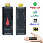 H313 четырехъядерный X96S400 Android 10,0 Smart TV Box 4K 2,4G WiFi 2021 новая телеприставка медиаплеер H.265 HEVC