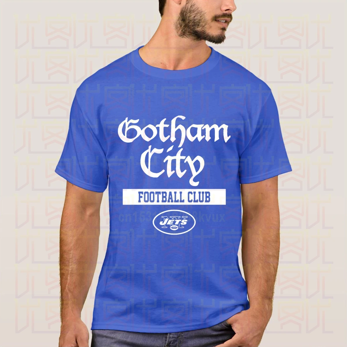 Новейшая модель 2020 SummerGotham город Футбол клуб струй логотип 100% хлопок Повседневное