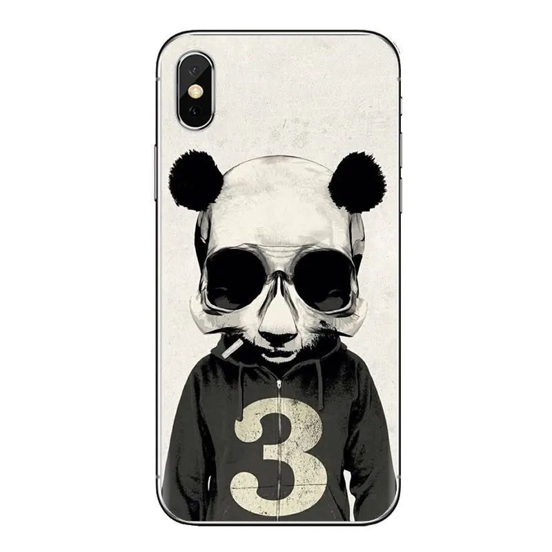 Soft Transparent Covers For Huawei Honor 7X V10 6C V9 6A Play 9 Mate 10 Pro Y7 Y5 P8 P10 Lite Plus GR5 2017 lovely Chinese Panda |