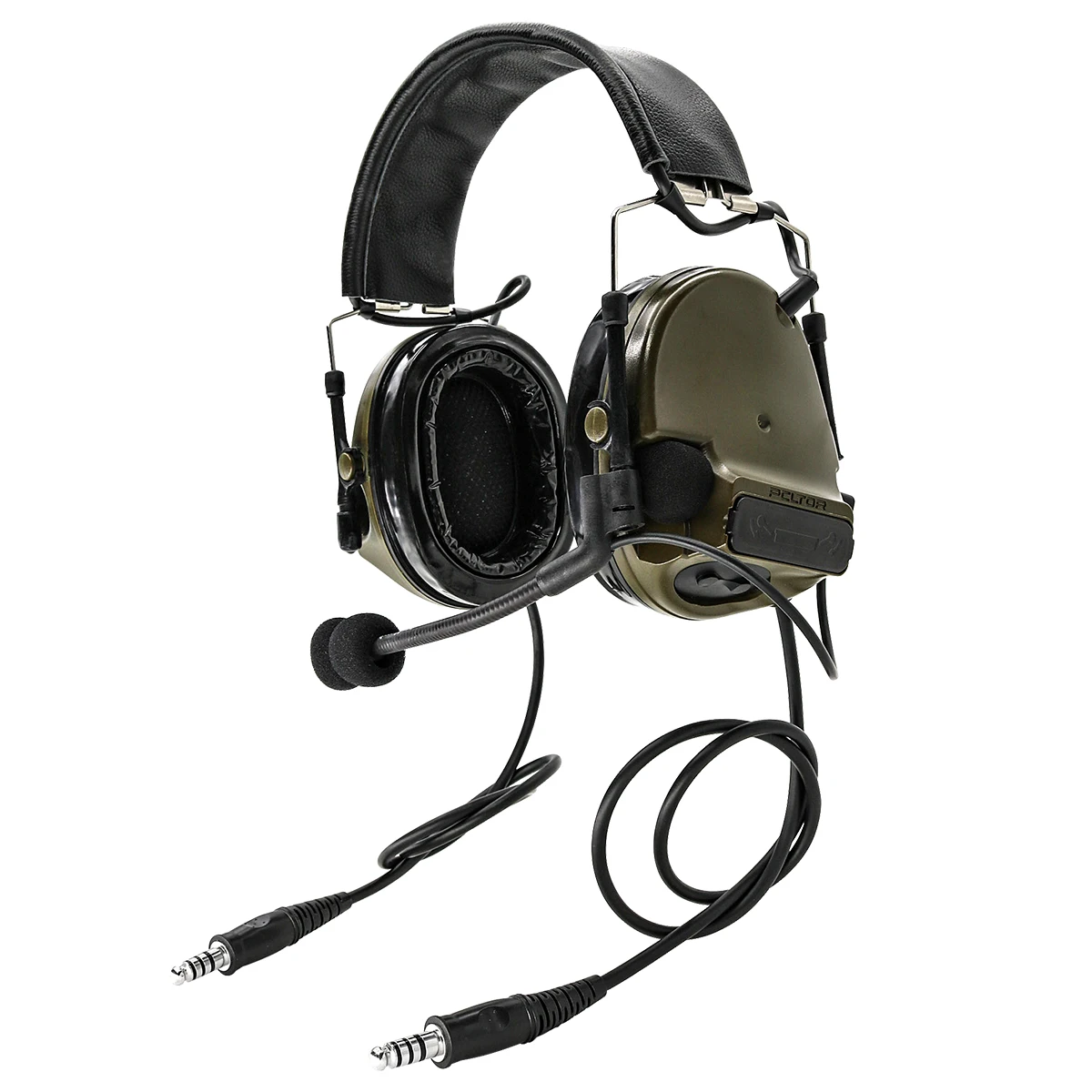 COMTAC TAC-SKY comtac iii силиконовые наушники с двойным проходом версия шумоподавления пикап Военная стрельба тактические наушники FG