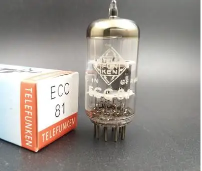 gray Telefunken ECC81/12AT7/ECC801S/CV455/E81CC трубка пара Три слюды - Цвет: gray