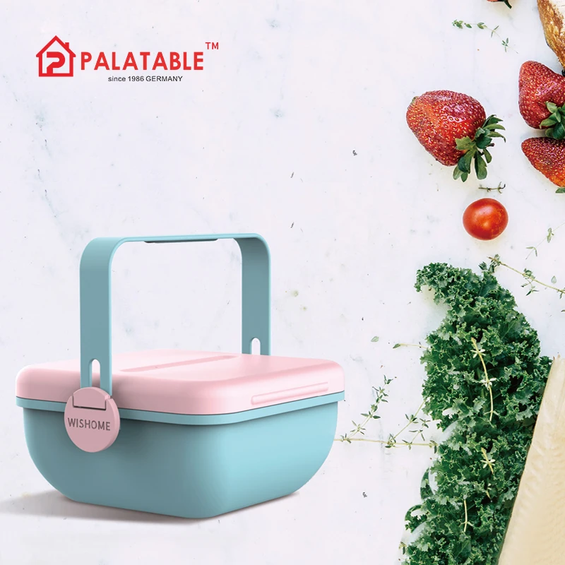 

Palatable Lovely Girl Heart Lunch Box Suit Office Workers Originality Heat Preservation Lunch-box Portable Lunch Box