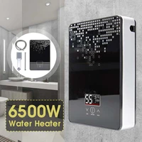 220v 6500w electric water heater multi purpose household hot water heater instant tankless bathroom shower water heater