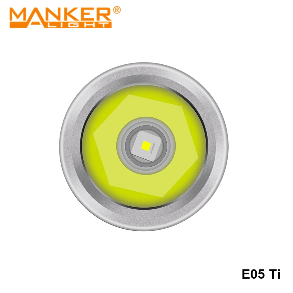 Manker E05 Ti титановый сплав светодиодный EDC туристический светильник для кемпинга AA