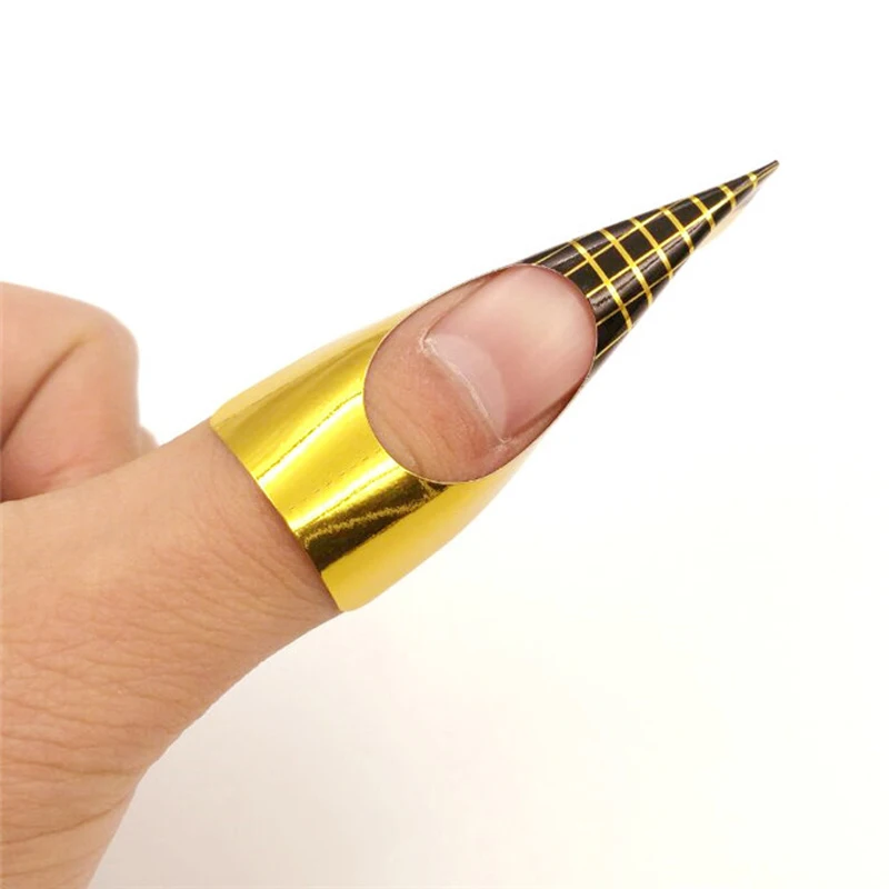 500 шт. форма для французского маникюра акриловый УФ гель наращивания гелевая