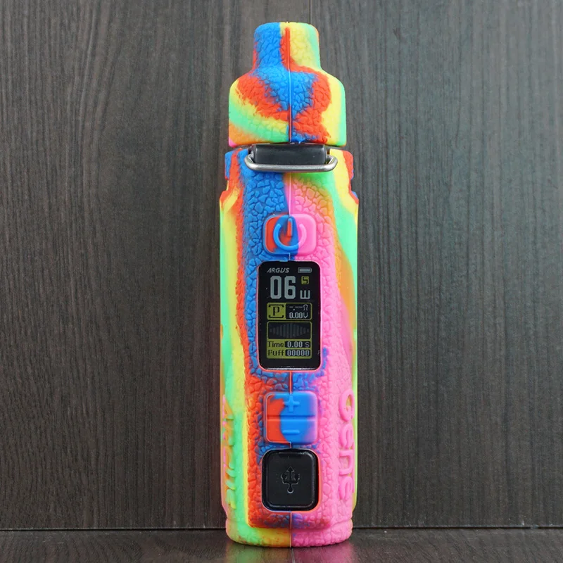 Силиконовый чехол Argus Pro резиновый защитный для Voopoo Pod Kit 80W батарейный блок