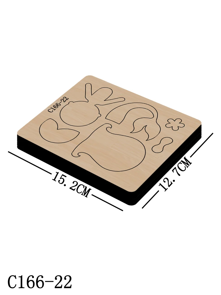 New princess Wooden die Scrapbooking C-166-22 Cutting Dies | Дом и сад