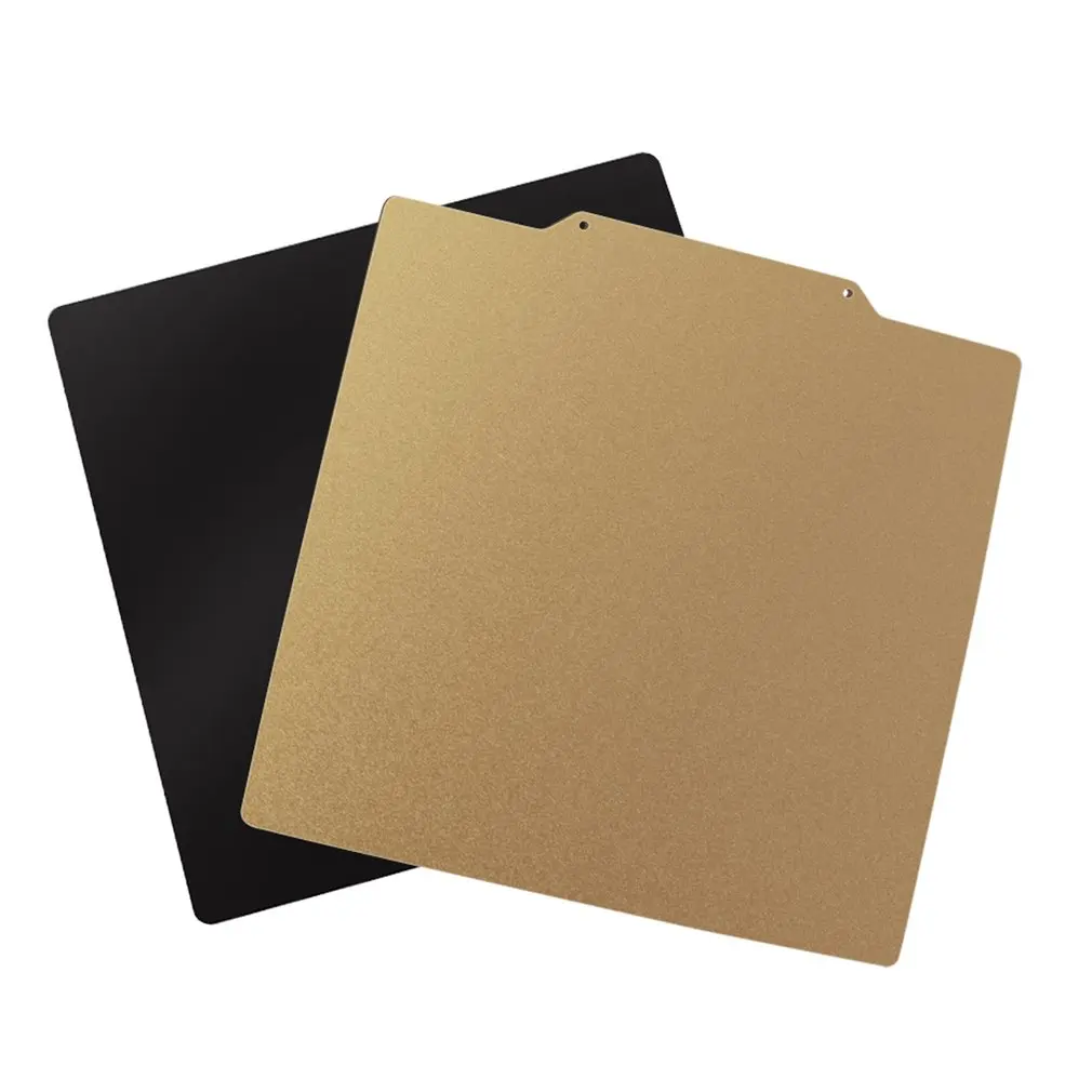 

3D Printer Parts New Double-sided Textured PEI Powder-coated Spring Steel Sheet Heat Bed For Prusa I3 Ender 3 Mk3 3D Printer