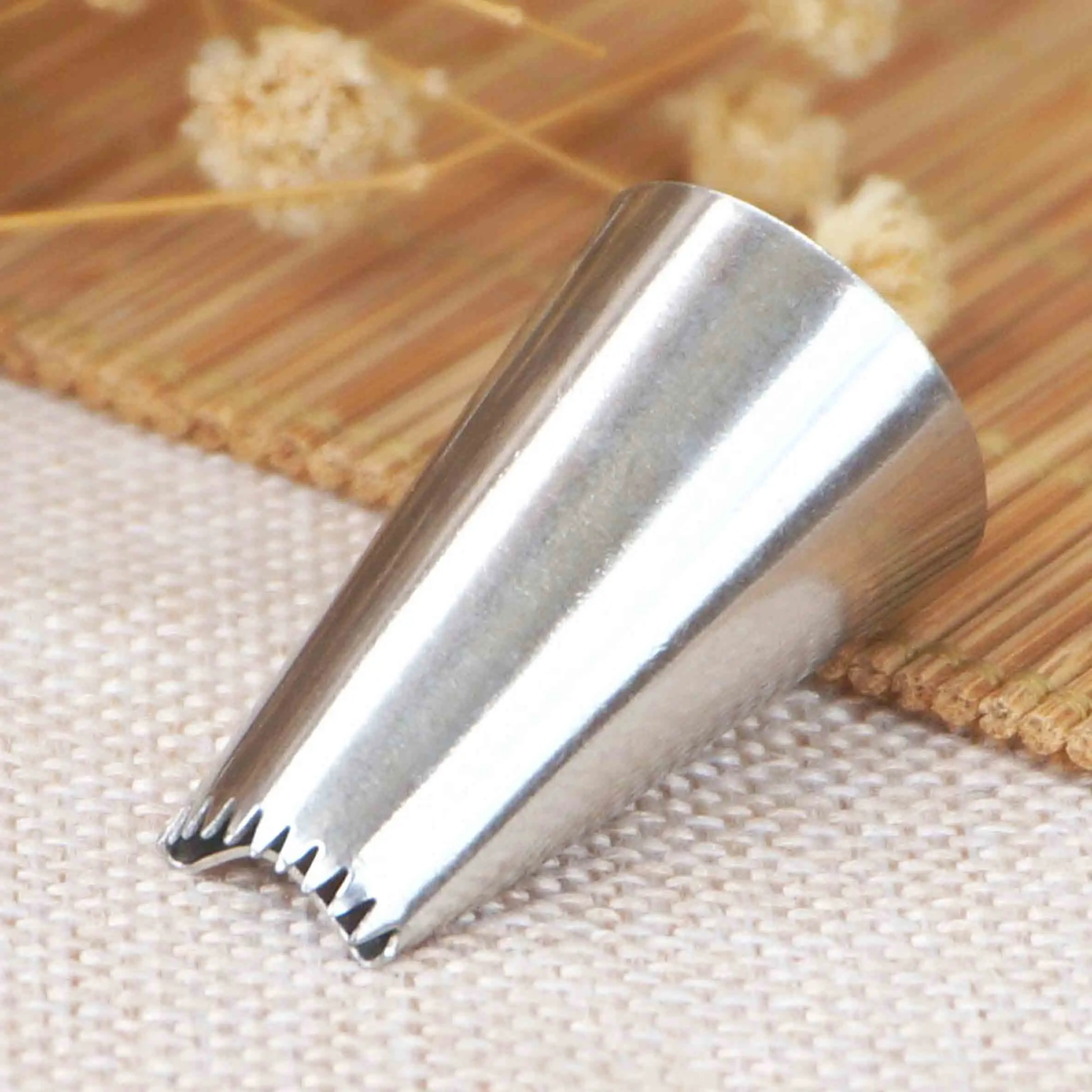 #98 насадка для глазури маленького размера крема торта декоративная стальные