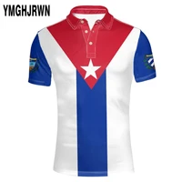 cuba youth diy free custom made name number polo shirt nation flags spanish country cu ernesto guevara print photo cuban clothes