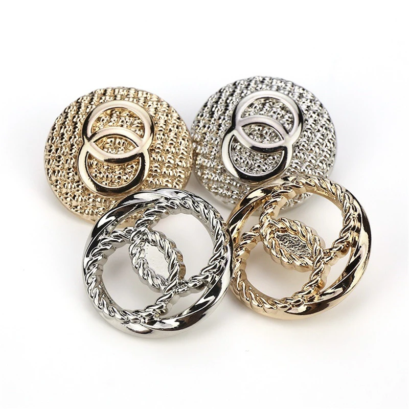 

10pcs Decorative Buttons for Clothing Sewing Supplies and Accessories Luxury DIY Sewing Buttons Fashion CC Buttons for Clothes