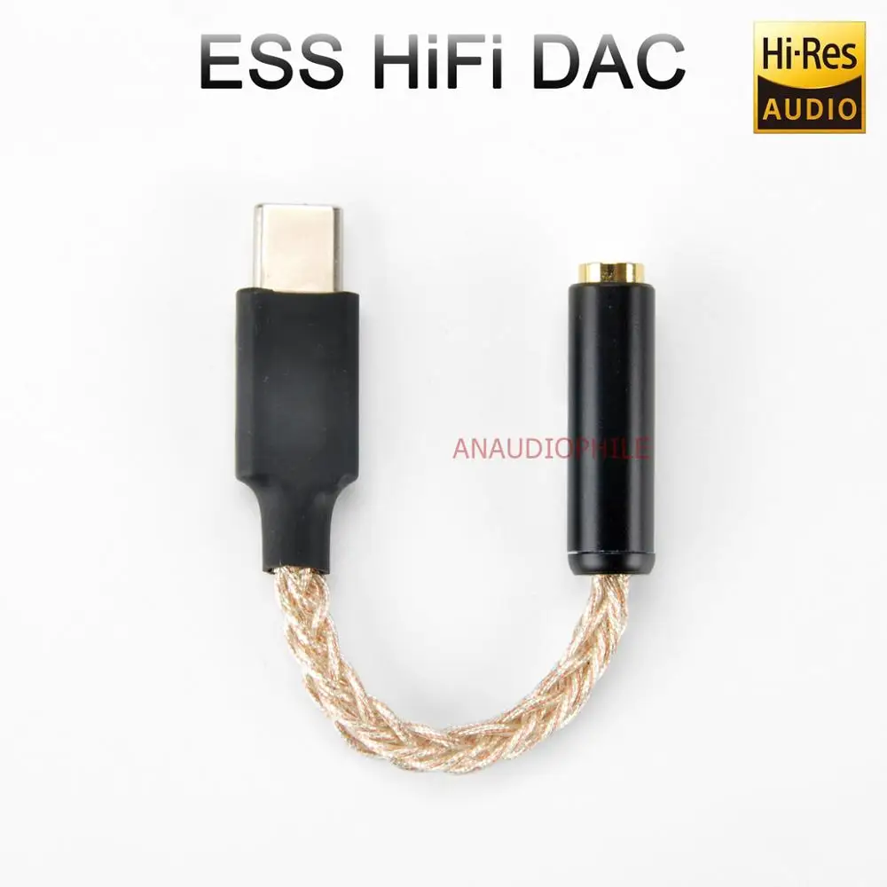 

Utimate ESS USB DAC USB Type C DSD DAC DSD128 32bit 384Khz HiFi USB DAC For Mobile PC
