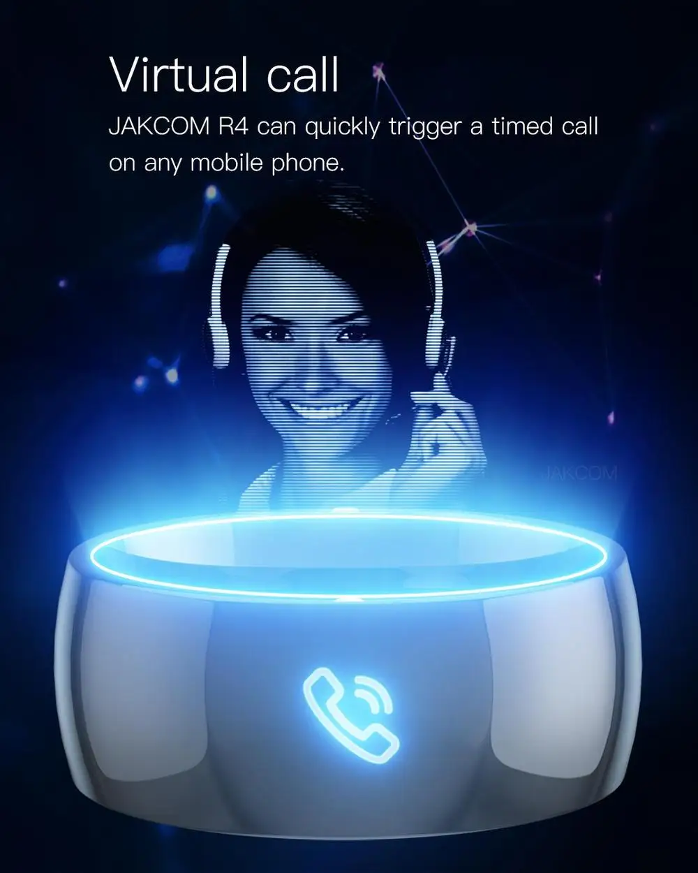 New Jakcom R4 waterproof high speed NFC ID IC Card Input Smart Ring Electronics support IOS android wp phone small magic ring | Украшения и
