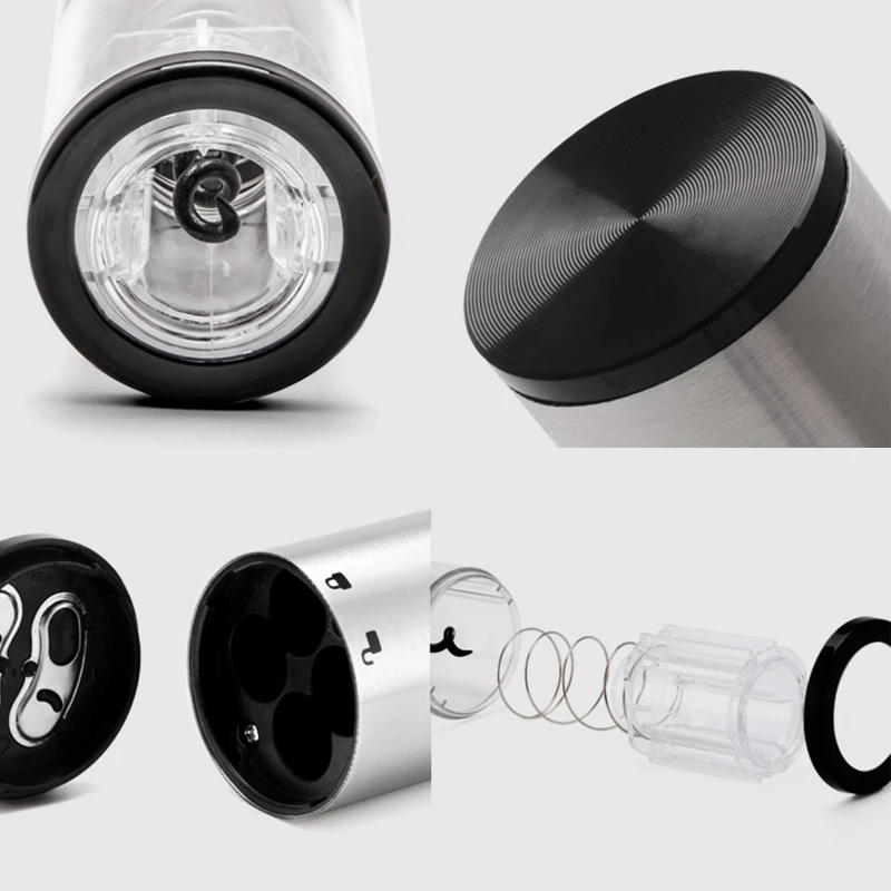 

Electric Wine Opener, Battery Powered Automatic Electric Wine Bottle Corkscrew Opener with Foil Cutter