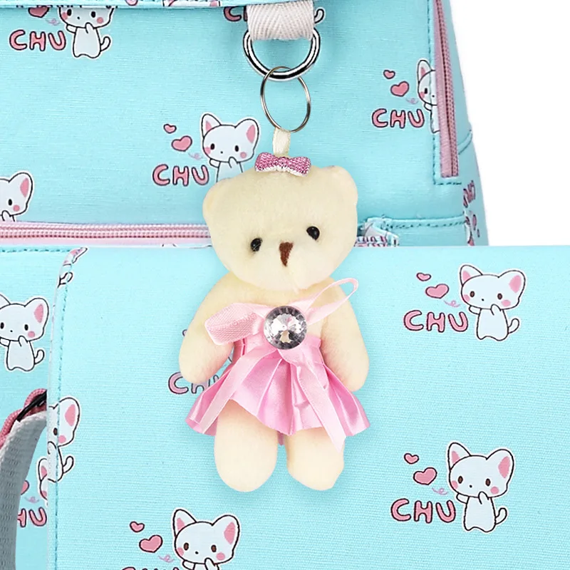 Детские школьные сумки рюкзак с принтом для девочек-подростков рюкзаки 3