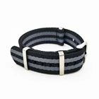 Ремешок для часов, нейлоновый, с парашютом, 20 мм, 22 мм