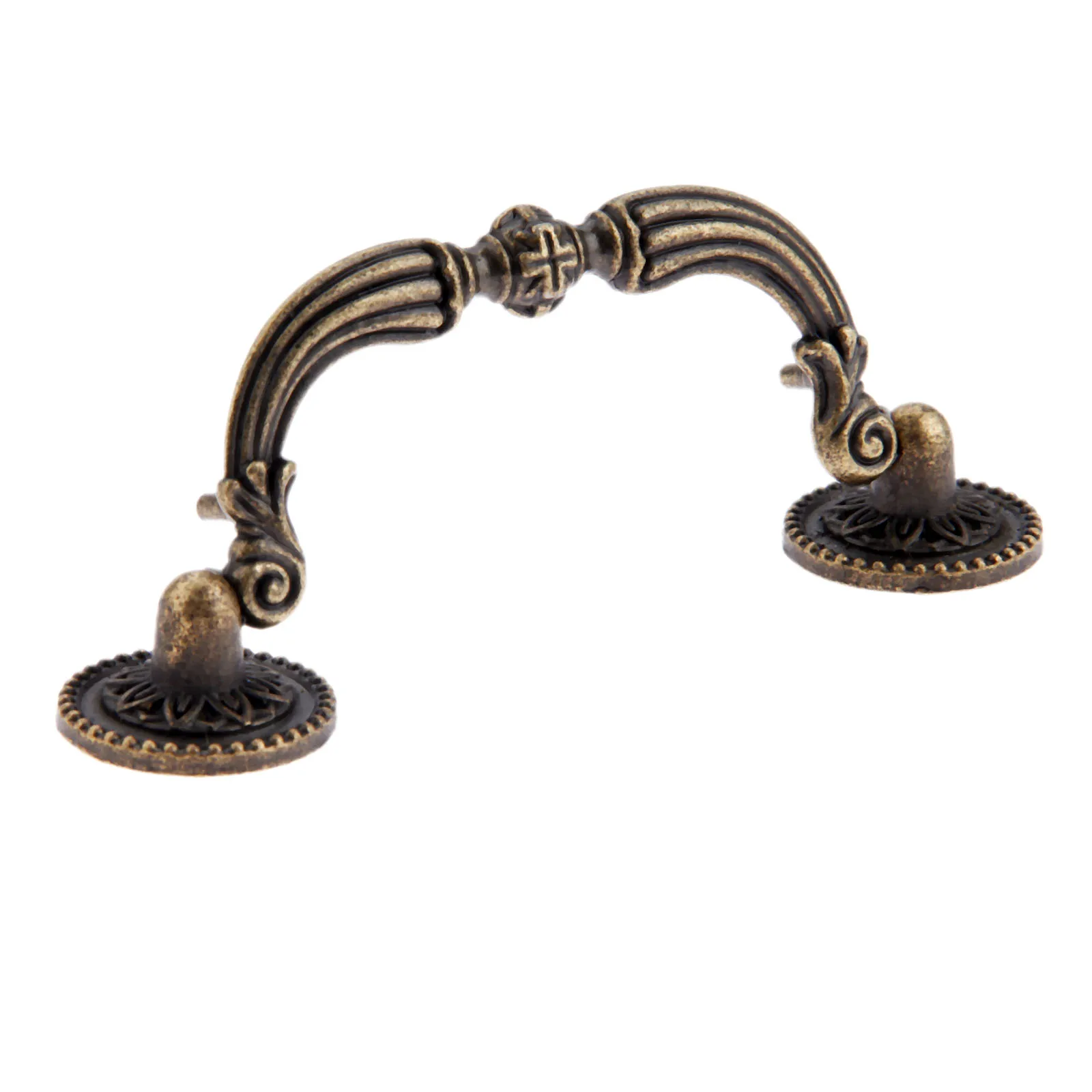 Винтажная ручка античная бронза европейский стиль тянуть 125 мм * 45 ретро дверь