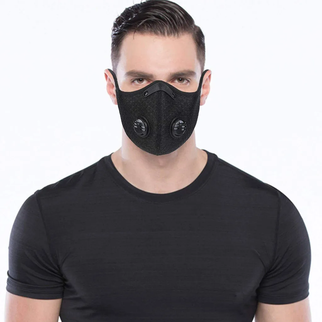 

NEW Cycling Face Mask Gasket Masks Filter Activated Carbon Breathing Pm2.5 Filters Air Valve Filter Masks Bike Accessories