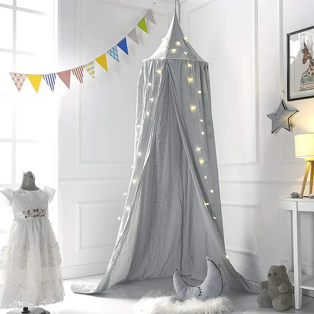 

Baby Bed Mosquito Net Kids Bedding Decor Round Dome Hanging Bed Canopy Curtain Chlildren Baby Room Decoration Crib Netting Tent