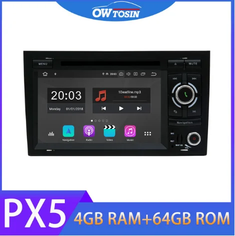 Octa Ядро 8 Автомобильный dvd-плеер Android 6 0 для SEAT EXEO 2009 2010 2011 2012 AUDI A4 2002 2003 2004 2005 2006 2007 с
