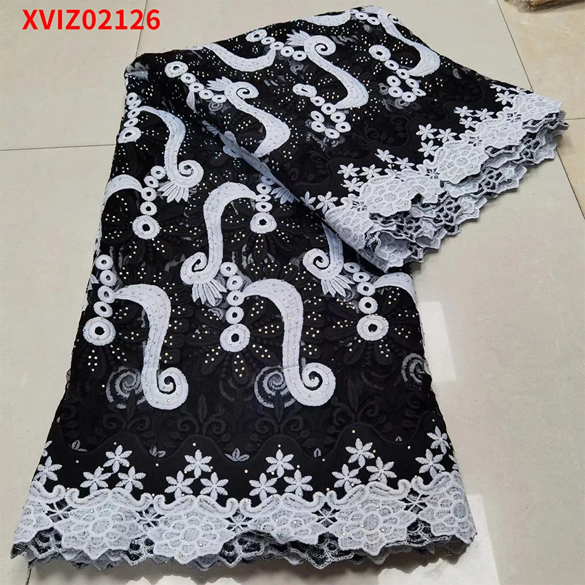 Низкая цена французская кружевная ткань африканская Анкара искусственная