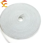 Ремень ГРМ Pu Gt2 6 мм 8 мм 9 мм 10 мм полиуретан со стальным сердечником, Ремень ГРМ белого цвета 2gt, ширина 6 мм 10 мм