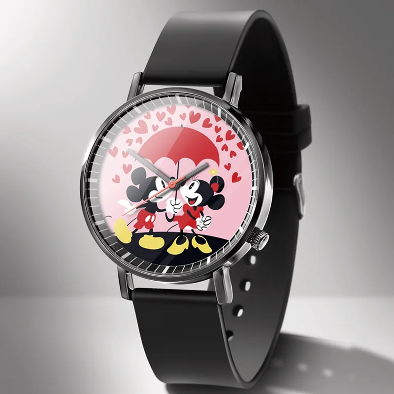 

Cute Child Silicone Strap Band Children Quartz Watches Kids Cartoon Mouse Student Watch Boy Girl Time Clock Teen Gift Kid Hour