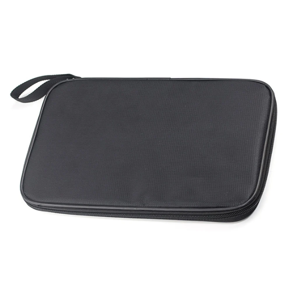 

Home Professional Table Tennis Racket Case Gym School Pingpong Paddle Bag Outdoor Sports Random Color Indoor Games With Zipper