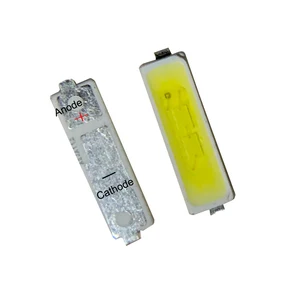 100 шт. 7020 светодиодный 6В подсветка 1 Вт 85LM холодная белая ЖК-подсветка для телевизора приложение smd 7020 диод