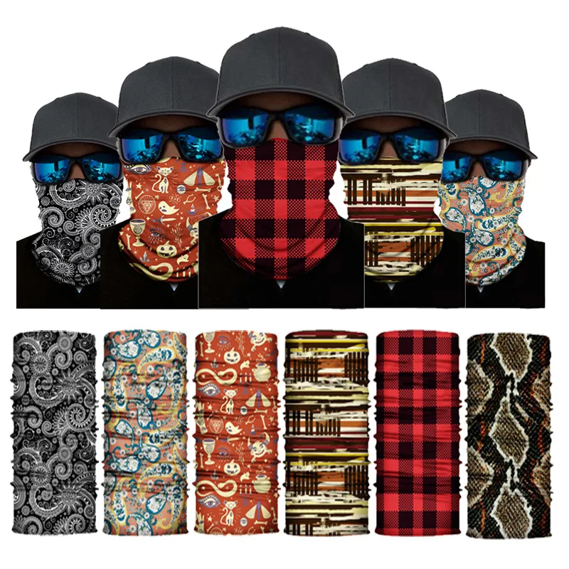 

2021 Popular Bandana Scarf Ring Kids Multifunctional Seamless Tubular Magic Bandanas Tube Scarf Gift for Baby Headband Hijab
