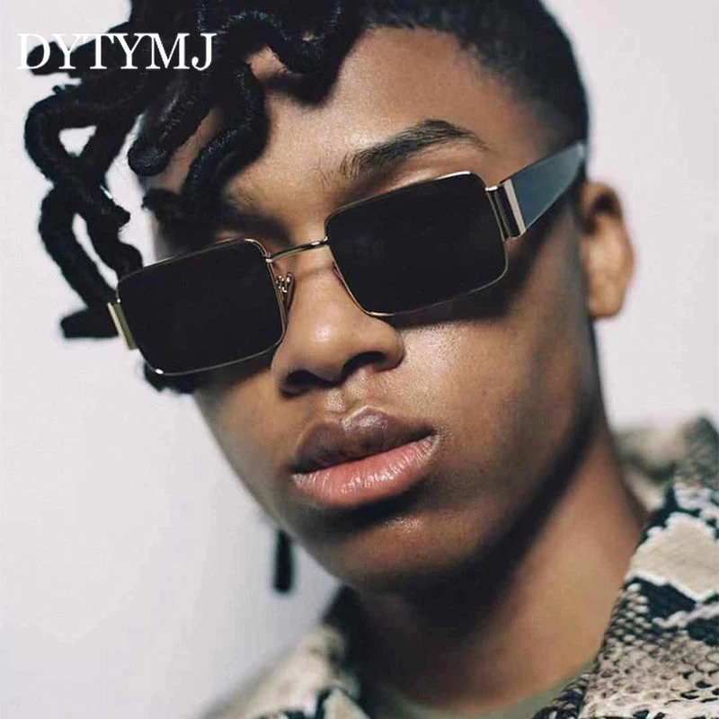 

Солнцезащитные очки Мужские, квадратные, с металлической оправой, 2020