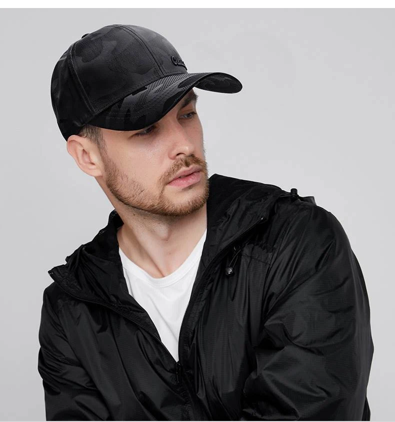 Кепка От Солнца Мужская быстросохнущая тонкая спортивная уличная бейсболка