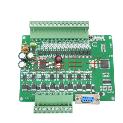 PLC промышленная плата управления FX3U-24MT с RS485/часы | Электроника