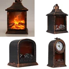 Рождественская светодиодсветодиодный подсветка с USB-зарядкой, ночник, Рождественский камин, украшение, реквизит, Хэллоуин, имитация дров