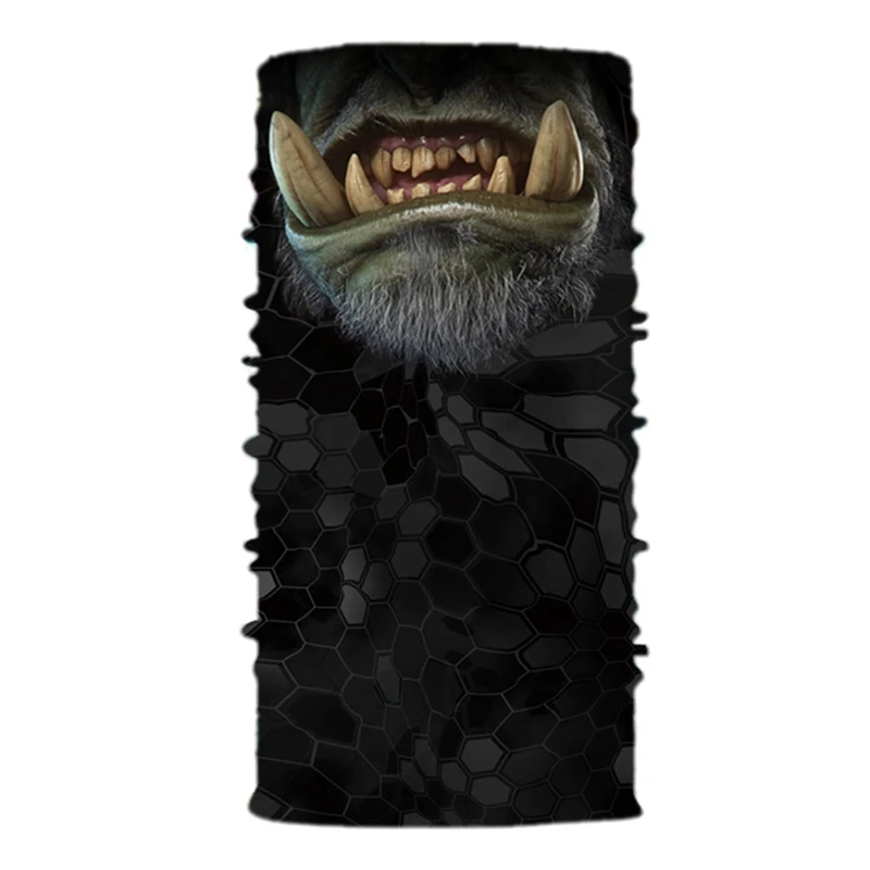 

Motorcycle Riding Gaiter Face Mask Neck Gaiter Face Mask for Men Women for Fishing Hiking Running 3D Styling (10Pcs)