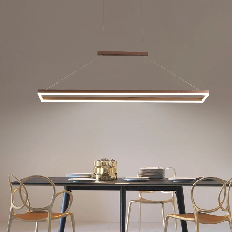 

Gold/Coffee Minimalism LED chandelier For Dining room Kitchen hanglamp nordic lamp AC85-265V modern chandelier light fixtures