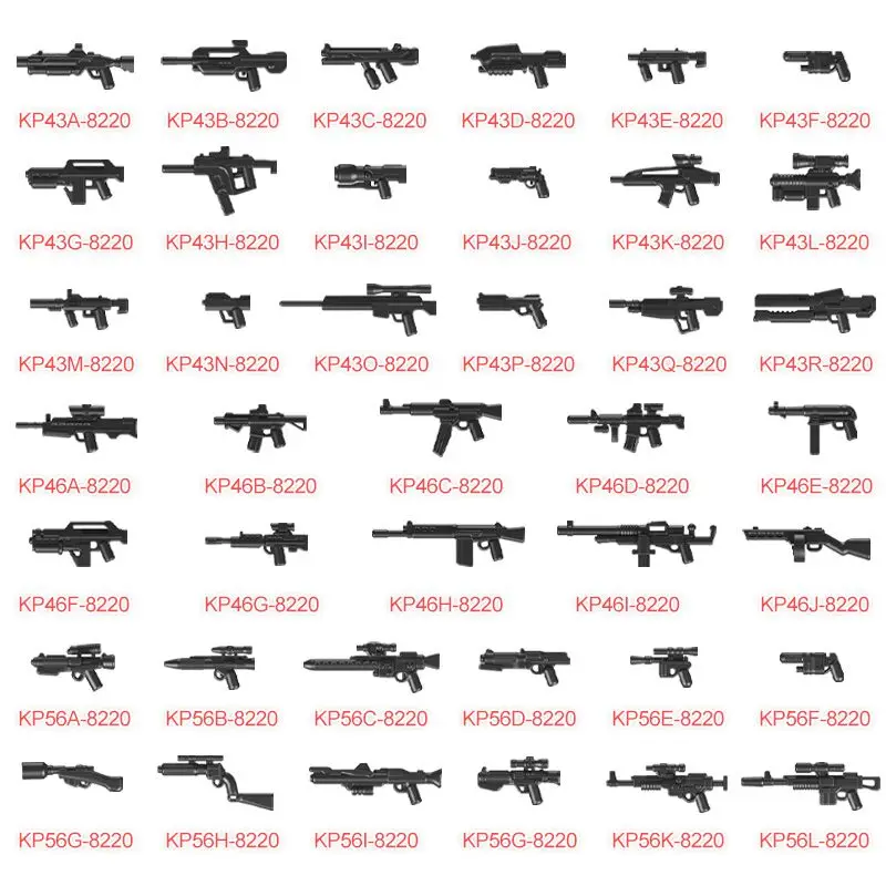 50 шт./лот оружие игрушка игрушки Кирпичи бластер Бриллиантовая винтовка