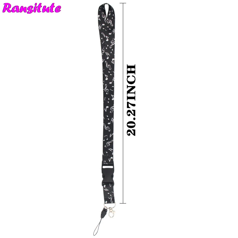 Ransitute музыкальная нота талреп Ключ ID карта тренажерный зал мобильный телефон с USB