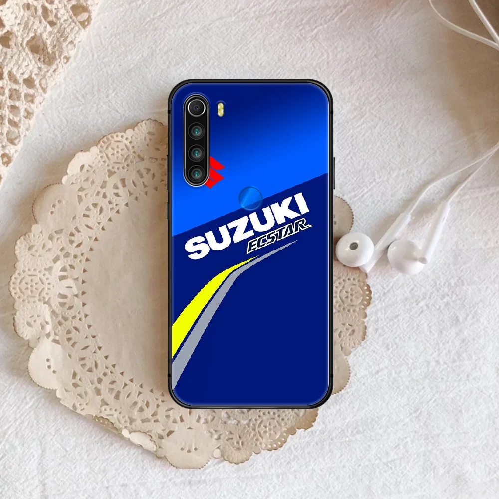 

SUZUKS Phone Case For XIAOMI Redmi Note 5 7 8 T 9 6A 7A 8A 9S K 20 30 Pro black Waterproof Trend Coque Luxury Back Tpu Prime