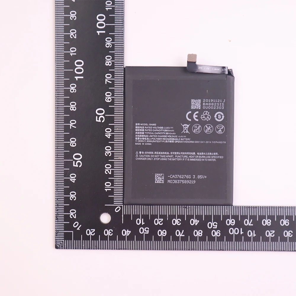 

Meizu High Quality 100% Original Battery 3010mAh BA882 For Meizu 16 16TM 16TH Mobile Phone Batteries