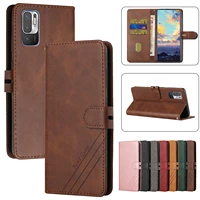 leather flip case for redmi note 10 pro 9 8 8t 7 6 5 go 10x 10s poco x3 nfc m3 m2 xiaomi 10t lite cover card slots stand wallet
