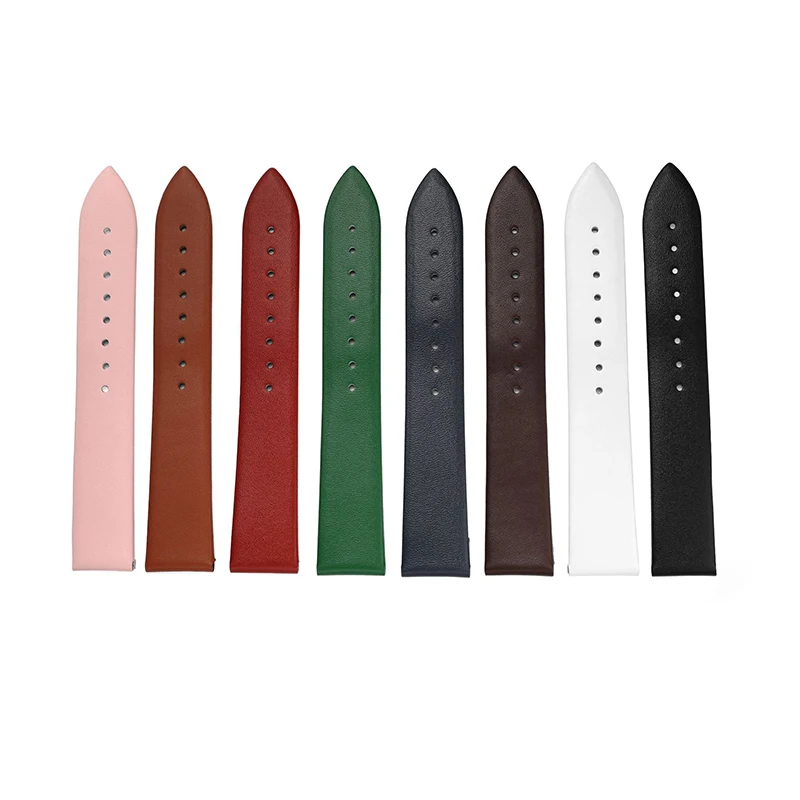 Ремешок для часов из воловьей кожи 8-22 мм 20 ремешок супер мягкий воловья кожа